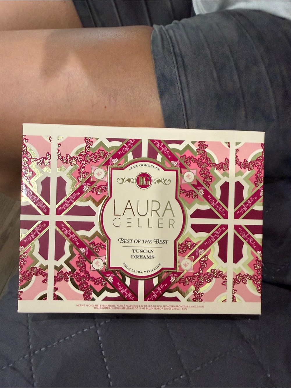 New Laura Geller Pink & Neutral Face Palette with Bronze Highlighter - Picture 6 of 7